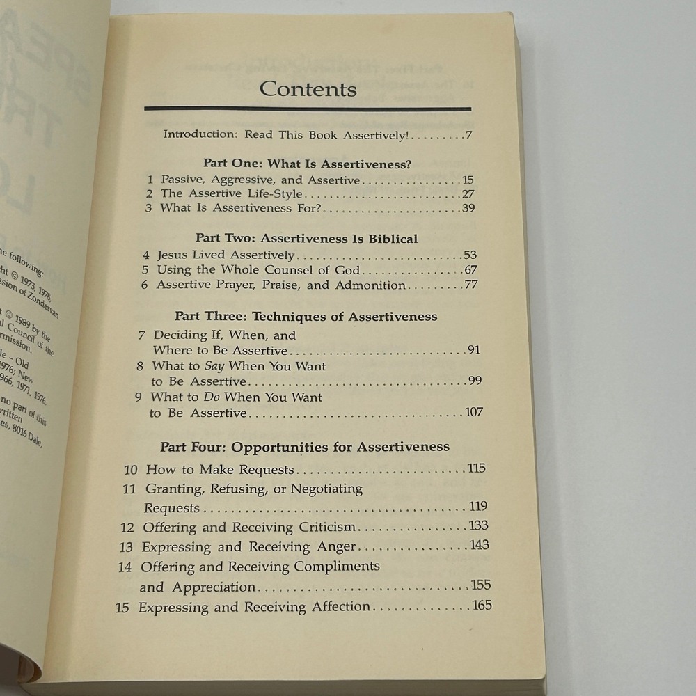Speaking the Truth in Love How to Be an Assertive Christian Koch Haugk Paperback - Picture 9 of 12